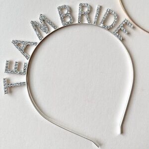 “Team Bride” Headbands